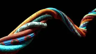 Rope animation with Cinema 4D and Redshift
