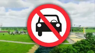 I Banned Cars in Cities Skylines 2