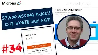 Buy Online Business(#34) - Micro SaaS application website listing review on Microns for sale