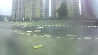 03.07.2020 Обнинск,гроза и ливень, УРАГАН УЖАС
