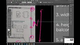 ELEVATIONS IN ILLUSTRATOR - Part 1 - NORTH