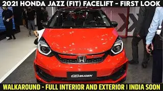 2021 Honda Jazz (Fit) Facelift With Mugen Body Kit - Walkaround | Exterior, First Look Of 2021 Jazz