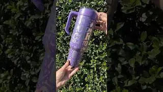 Spooky 40oz Tumbler from Makerflos 👻 #makerflo #thunderlaser