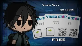 Video star QR codes !! || Gacha life