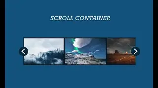 Scroll Container | HTML , CSS y JS