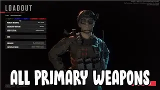 Ready or Not Game - All Primary Weapons