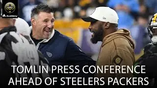 Tomlin Press Conference Ahead Of Steelers Packers | Fourth Down In The Steel City