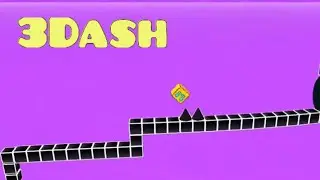 THREE DIMENSIONAL GEOMETRY DASH?! | 3Dash by DelugeDrop