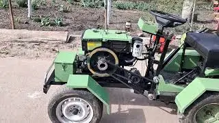 Обкатка мототрактора з плаваючою коробкою 097 102 8516