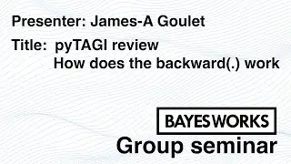 pyTAGI review: How does the backward(.) work