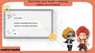 👾 :: Dont lose your head - Six the musical | read desc​⁠​⁠ | mha texts | sunformula