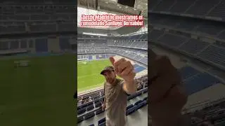 ¡Te presentamos el  remodelado Estadio Santiago Bernabéu! #sepu