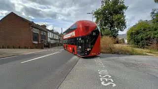 Stagecoach London | Wright New Routemaster (NRM) LT242 (LTZ1242) | Route 215 full journey (WINTER)