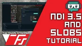 Two PC 1080p/60 Streaming Setup, No Capture Card Needed with NDI and OBS.