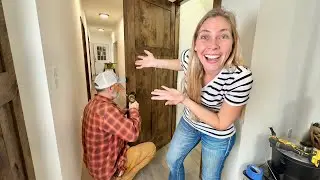 We Made Mistakes BUT Had Ultimate Victory Installing Knotty Alder Interior Doors