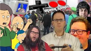 Boris Gets Ungrounded: Caillou & Boris Go To TooManyGames Expo & Meet Angry Video Game Nerd!