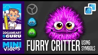 Affinity Designer Tutorial - Create Hair using Symbols