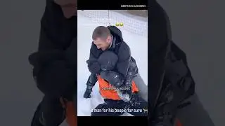 Sean Strickland vs Fan who called him out in the Snow #ufc