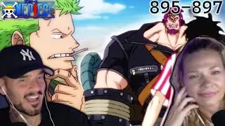 LUFFY Vs HAWKINS!? & ZORO RETURNS! | ONEPIECE 895-897 Reaction & Discussion!