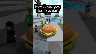Burger Roblox Avatar 🤩🍔 #shortsroblox #roblox #shorts