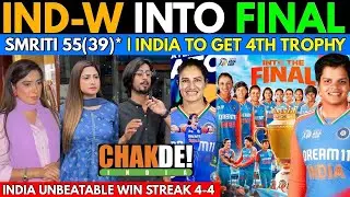 IND Girls Demolish BAN, 10 Wkst Victory | Smriti 55(39)* Shafali 26(28)