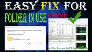 Fix The action cannot be completed because the file is open in another program on Windows 10/11