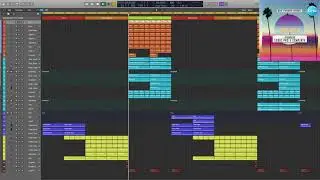 Synthwave Logic Pro X Template Paradise