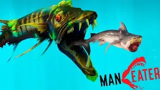 АКУЛА МУТАНТ ПРОТИВ СУПЕРХИЩНИКА БАРАКУДЫ!MANEATER