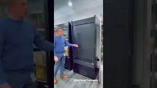 Security Roll Down Cover Demo with Structural Concepts