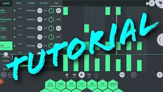 Tutorial FL Studio Mobile como separar peças do Drums Sequencer