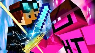 THE STRONGEST in History vs. The Strongest of Today: DanTDM Vs Camman18 (Animated Fight)