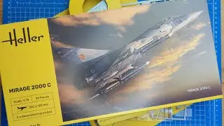 Heller Mirage 2000 C What's in the Box