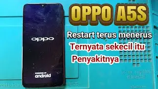 Cara mengatasi oppo a5s restart terus menerus dengan mudah/penyakitnya sepele ternyata