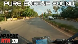 TVS APACHE RTR 310 2023 | PURE SOUND | HYPER RIDE | LAUNCH TEST [RAW ONBOARD]