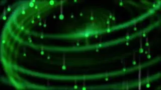4K Space Dust Trails - green - Abstract background video Free Download