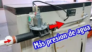 INCREASING Water Pressure - Ideal for Washing Machines