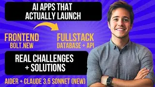 From Demo to Production: Building a Real Bolt.new App with AI | Aider & Claude 3.5 Sonnet (new)