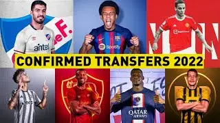 ALL LATEST CONFIRMED TRANSFER NEWS 2022 SUMMER! FT. KOUNDE, ANTONY MAN UTD