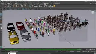 Paquete de personajes de Golaem Crowd para Unreal Engine