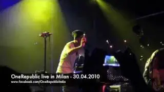 OneRepublic - All The Right Moves (live in Milan)