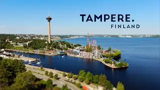 Tiny Tampere, Finland | An amazing tilt-shift journey through the city in midummer
