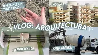 preparándome para mi pre-entrega de diseño 3 ♡ vlog estudiante de arquitectura
