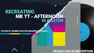 Reprod this classic track played by Janeret,Kolter,Gunnter..(Project file in description) in Ableton