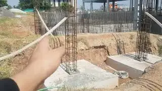 column layout live training at building construction site || how to do layout of rcc columns?