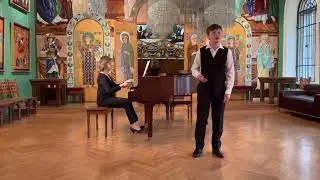 «Кузнечик и сверчок», муз.А.Ицкович, сл.Дж.Китс, перевод С.Маршака, Алексей Розов, 12 лет