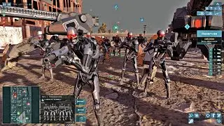 Massive 2v2 War! Terminators vs Humanity in Dark Fate Defiance RTS Game