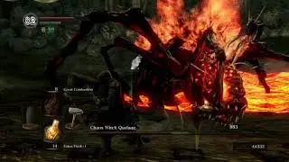 DS1 Chaos Witch Quelaag SL1 w/ Giant Blacksmith Hammer