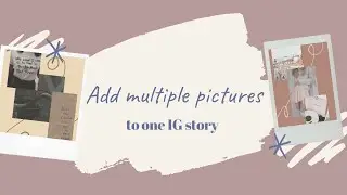 add multiple pictures to one IG story ( how to copy paste from gallery to IG app) *android devices*