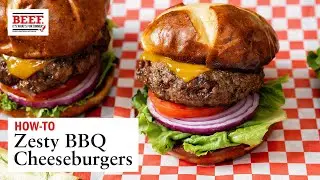 How to Make Zesty Barbecue Cheeseburgers