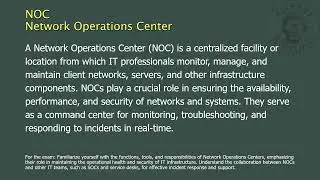 NOC - Network Operations Center